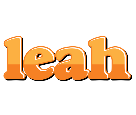Leah orange logo