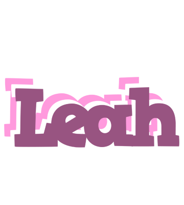 Leah relaxing logo