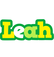 Leah soccer logo