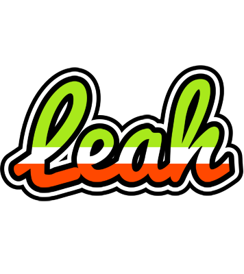 Leah superfun logo