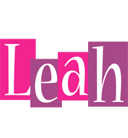 Leah whine logo