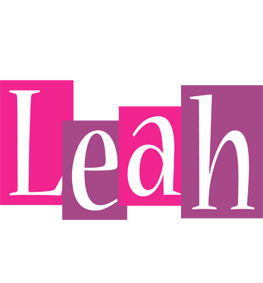 Leah whine logo