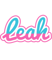 Leah woman logo