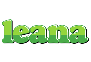 Leana apple logo