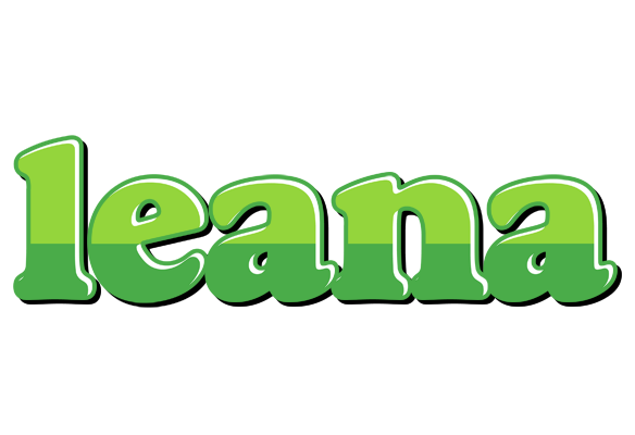 Leana apple logo