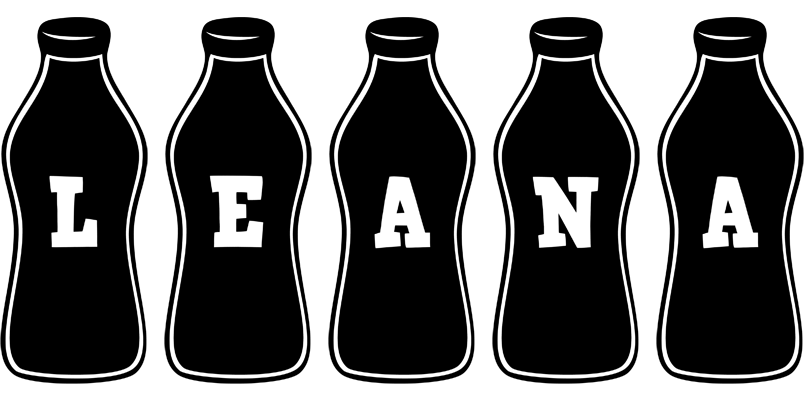 Leana bottle logo