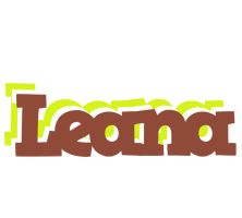 Leana caffeebar logo