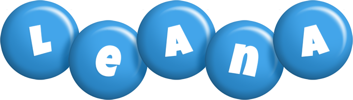 Leana candy-blue logo