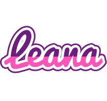 Leana cheerful logo