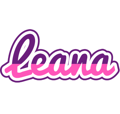 Leana cheerful logo