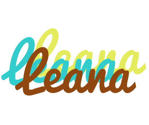 Leana cupcake logo