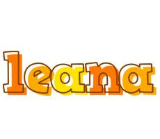 Leana desert logo