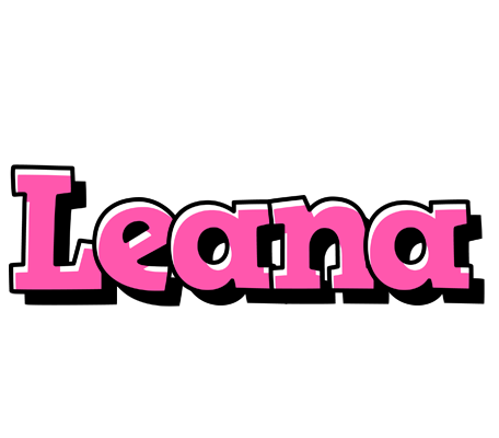 Leana girlish logo