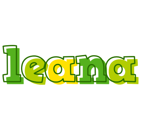 Leana juice logo