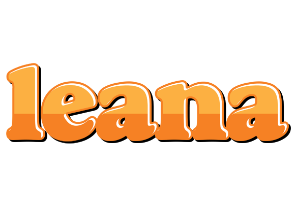 Leana orange logo