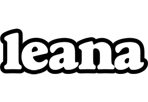 Leana panda logo