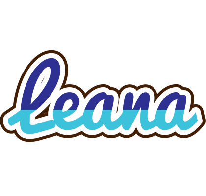 Leana raining logo
