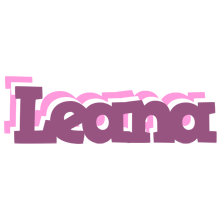 Leana relaxing logo