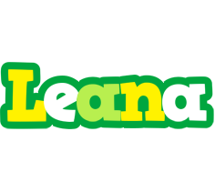 Leana soccer logo