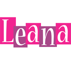 Leana whine logo