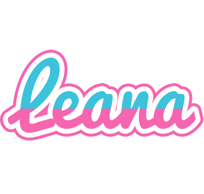 Leana woman logo