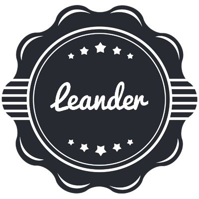 Leander badge logo