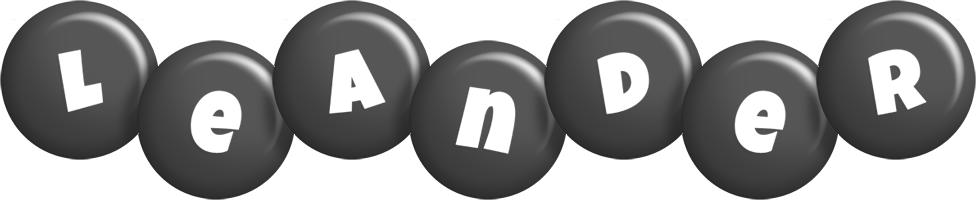 Leander candy-black logo