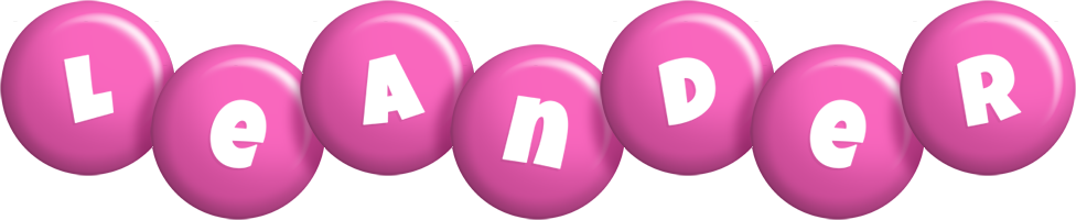 Leander candy-pink logo