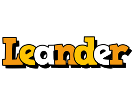 Leander cartoon logo
