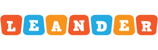 Leander comics logo