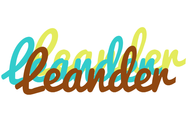 Leander cupcake logo