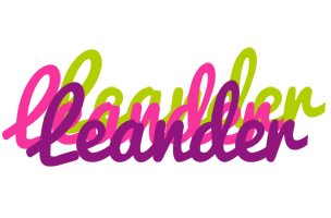 Leander flowers logo