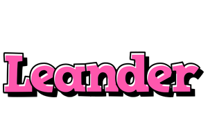 Leander girlish logo