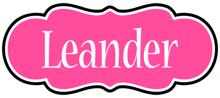 Leander invitation logo