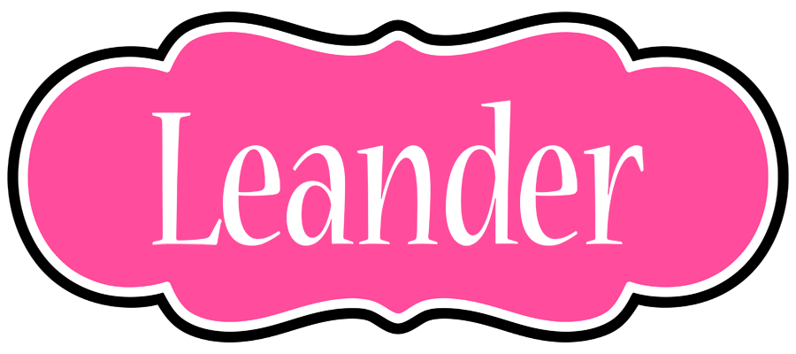 Leander invitation logo