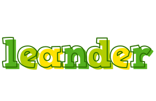 Leander juice logo