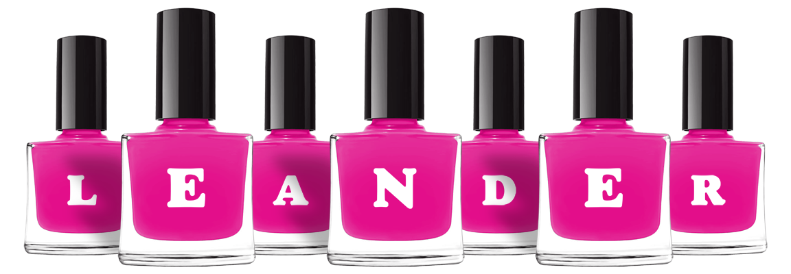 Leander nails logo