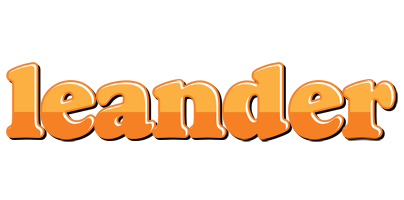 Leander orange logo