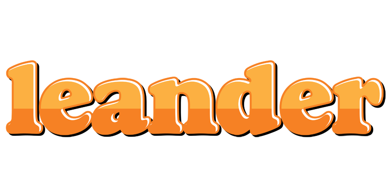 Leander orange logo