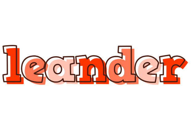 Leander paint logo
