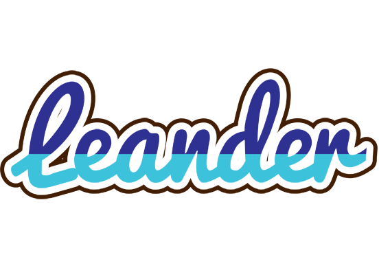 Leander raining logo
