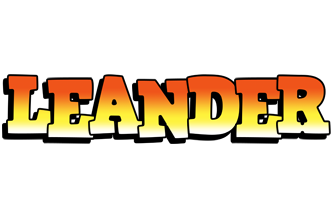 Leander sunset logo