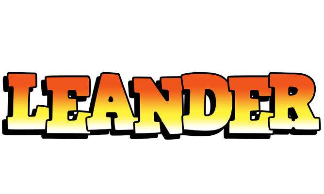 Leander sunset logo