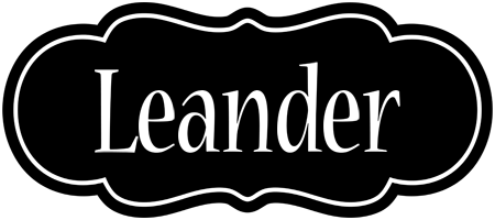 Leander welcome logo