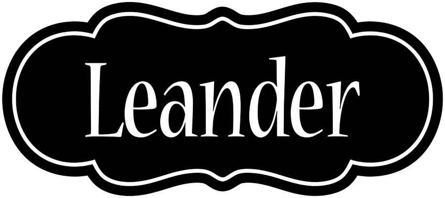 Leander welcome logo