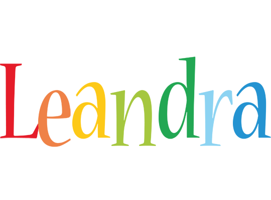 Leandra birthday logo