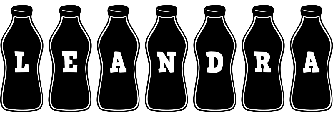 Leandra bottle logo