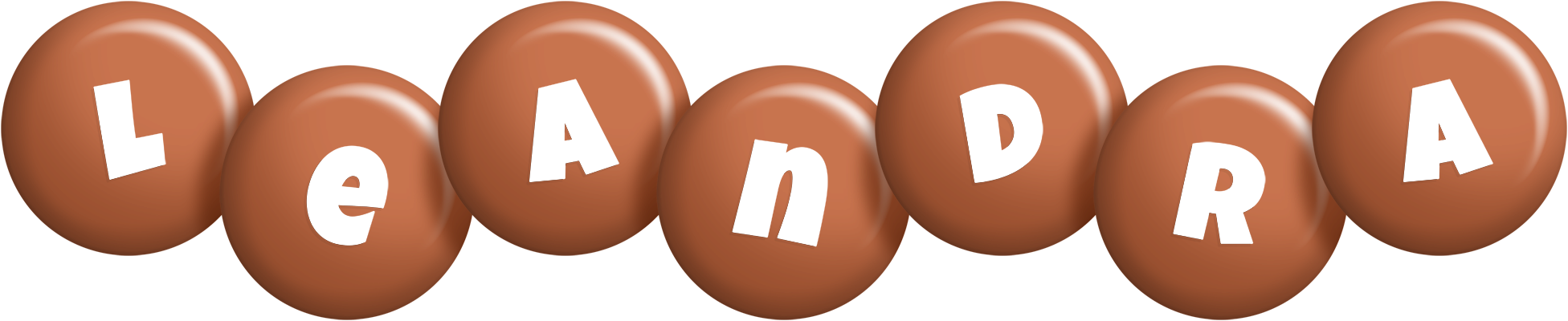 Leandra candy-brown logo