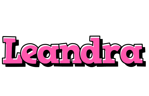 Leandra girlish logo