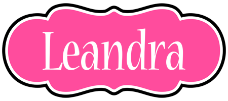 Leandra invitation logo